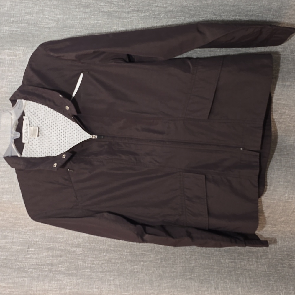 GGblue Full Zip Jacket Brown Size Small